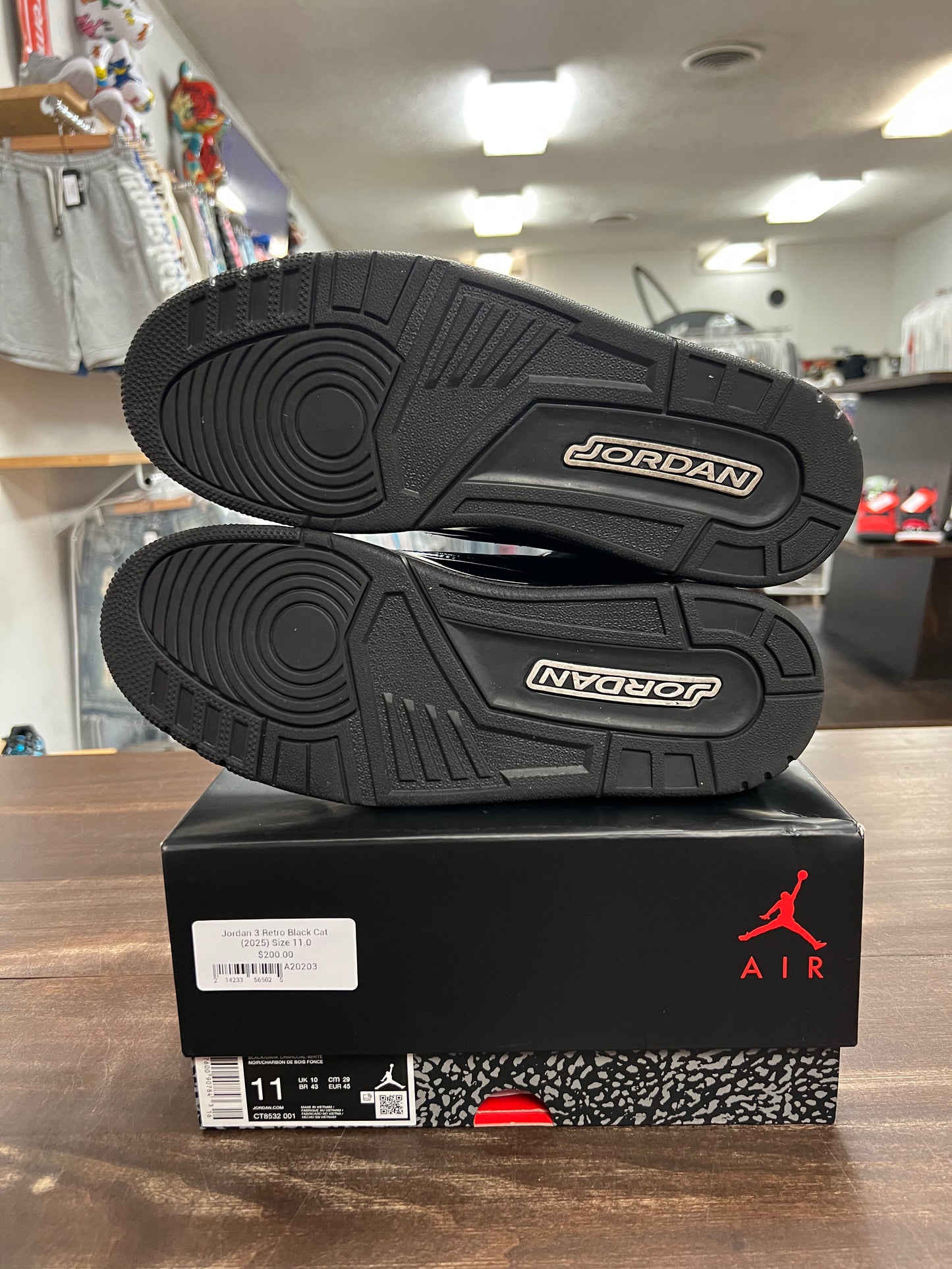 Jordan 3 Retro Black Cat (2025)