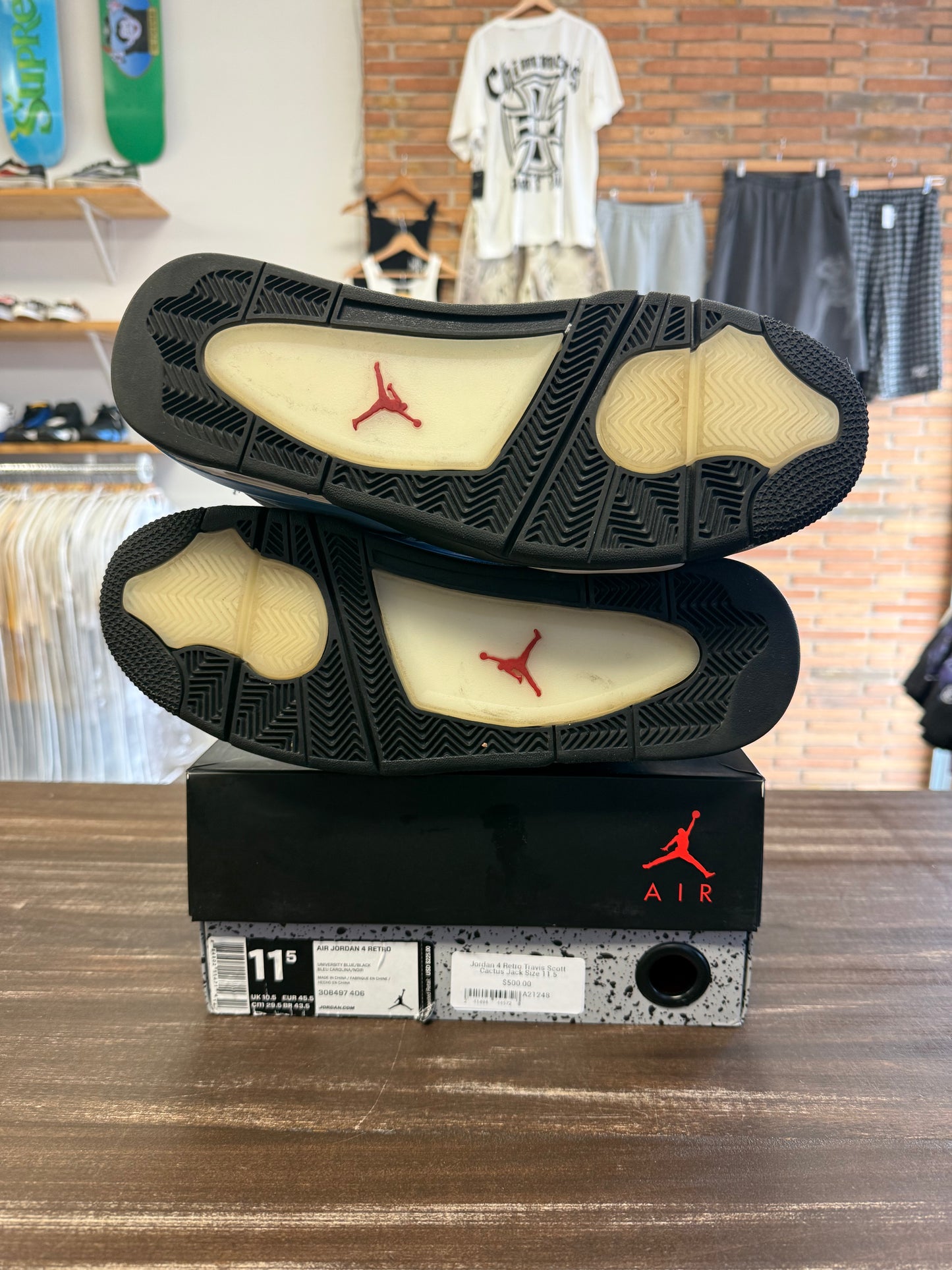 Jordan 4 Retro Travis Scott Cactus Jack