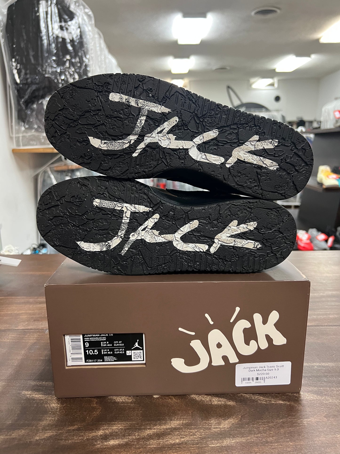 Jumpman Jack Travis Scott Dark Mocha