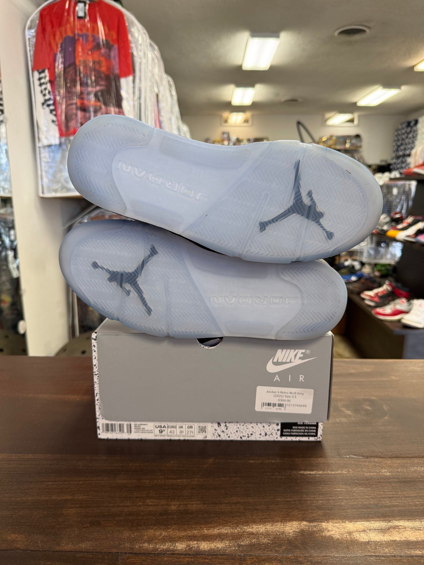 Jordan 5 Retro Wolf Grey