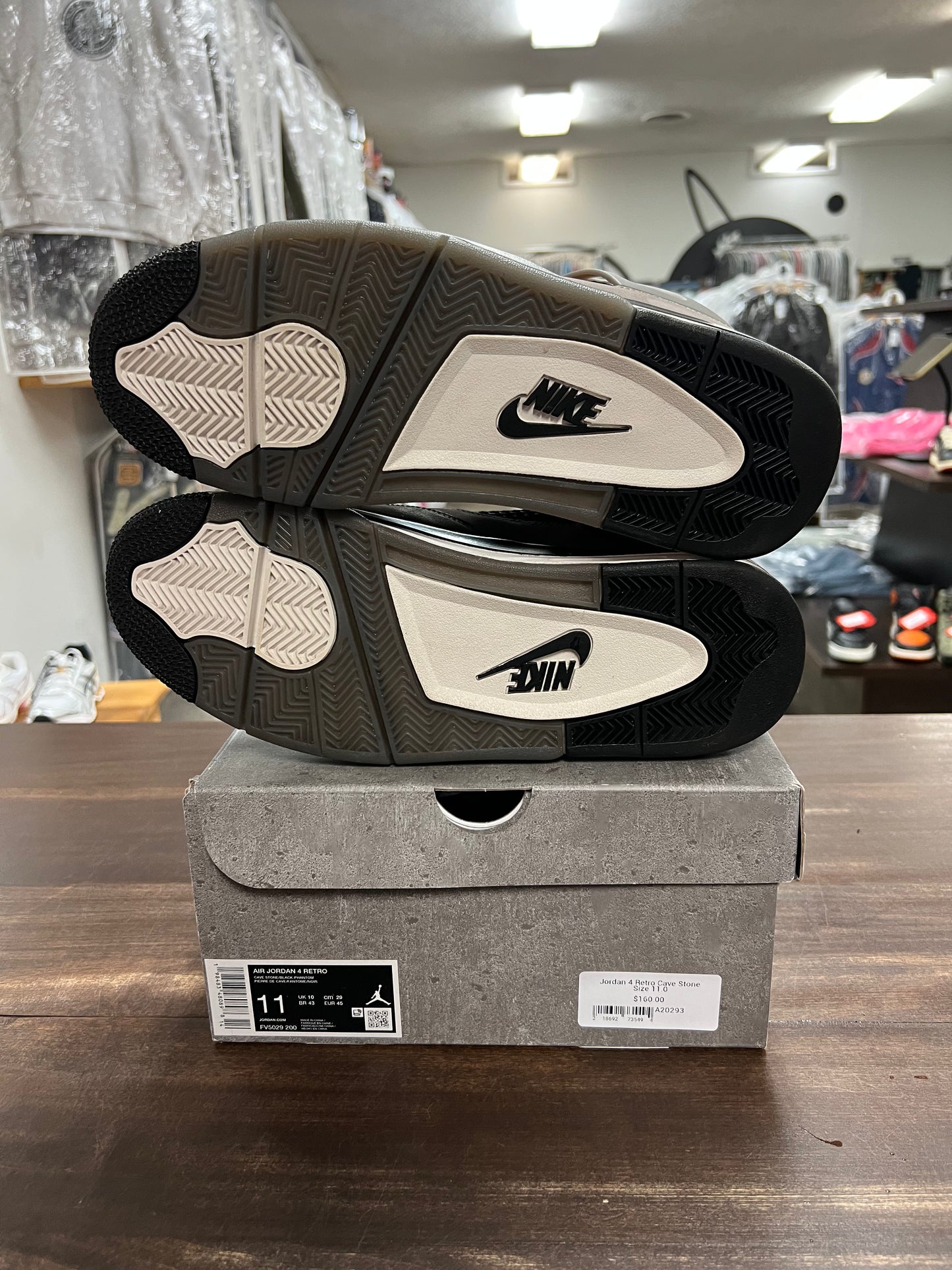 Jordan 4 Retro Cave Stone