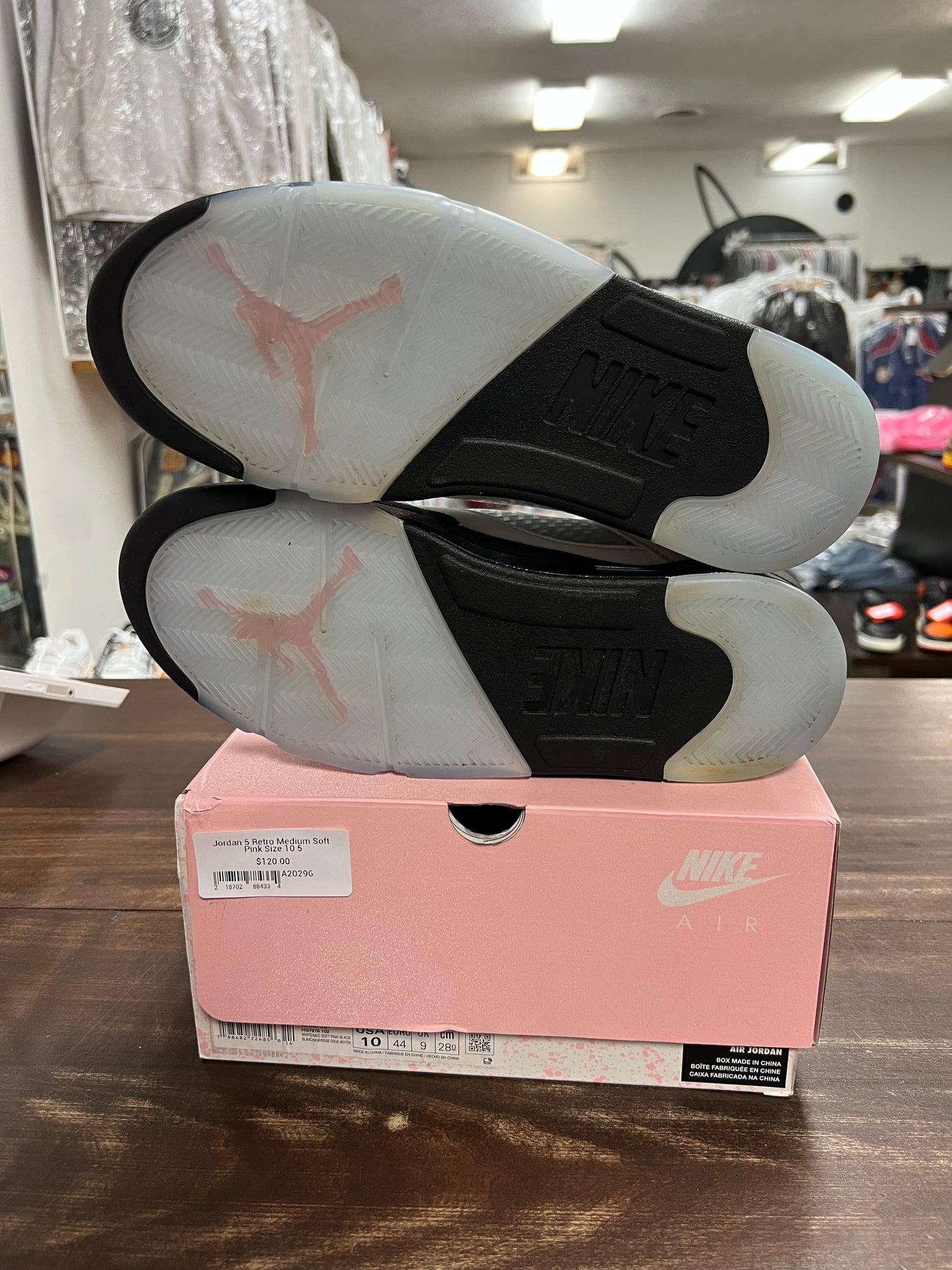 Jordan 5 Retro Medium Soft Pink