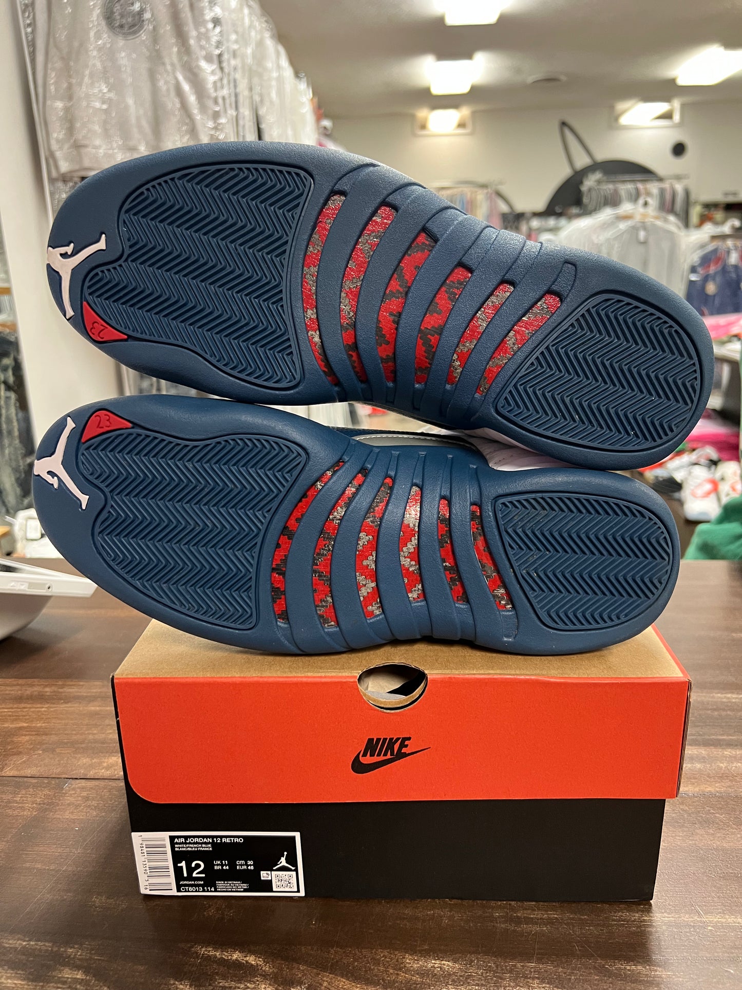 Jordan 12 French Blue 2025