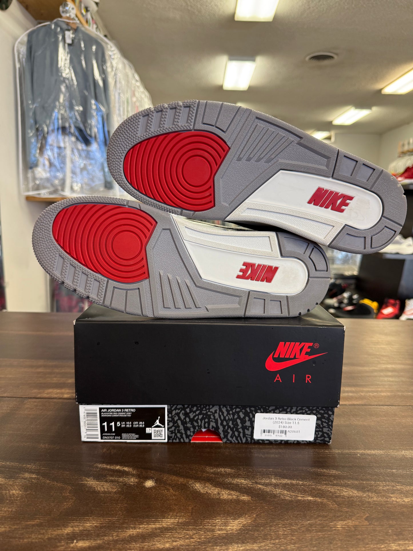 Jordan 3 Retro Black Cement (2024)