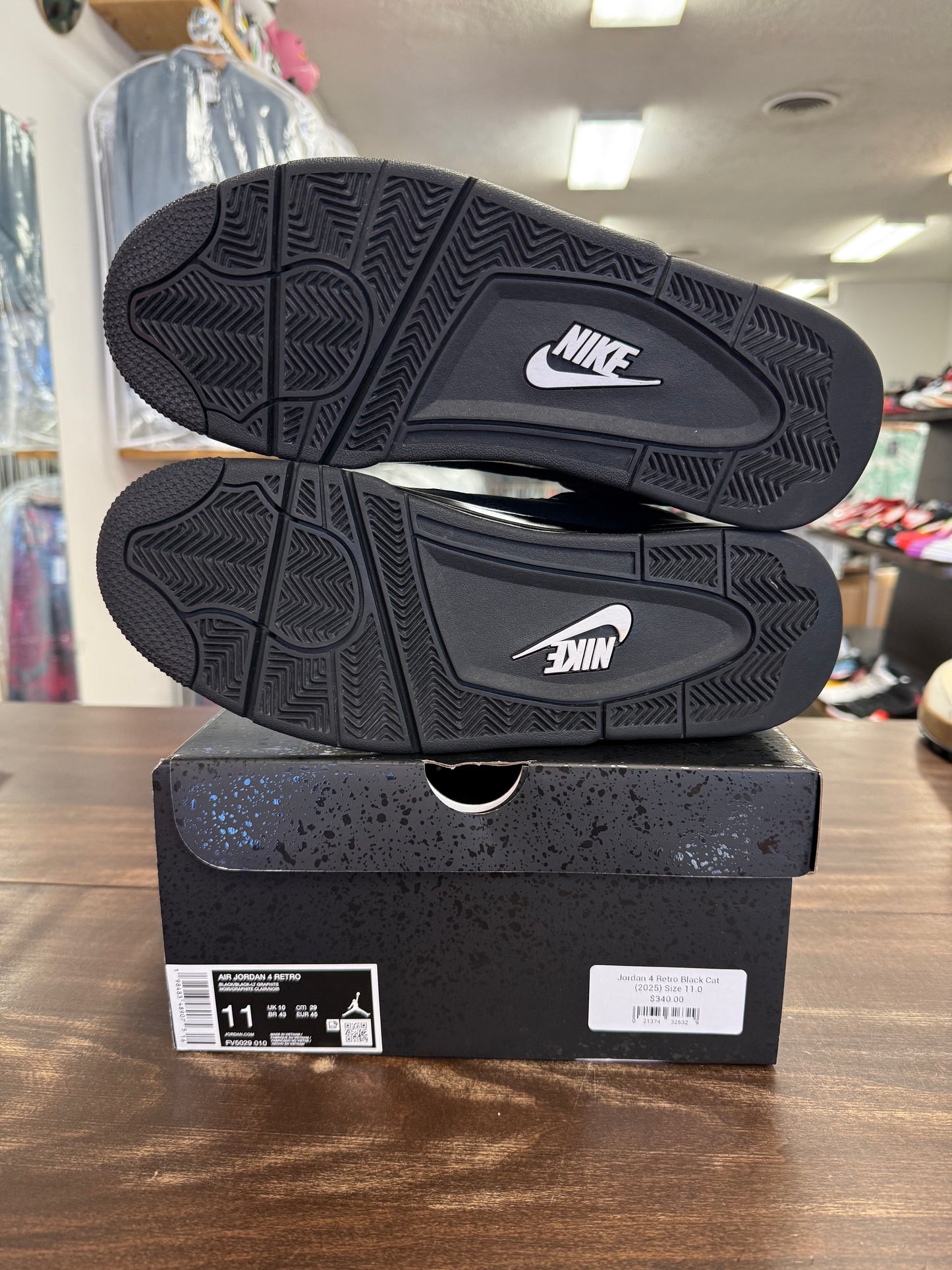 Jordan 4 Black Cat 2025