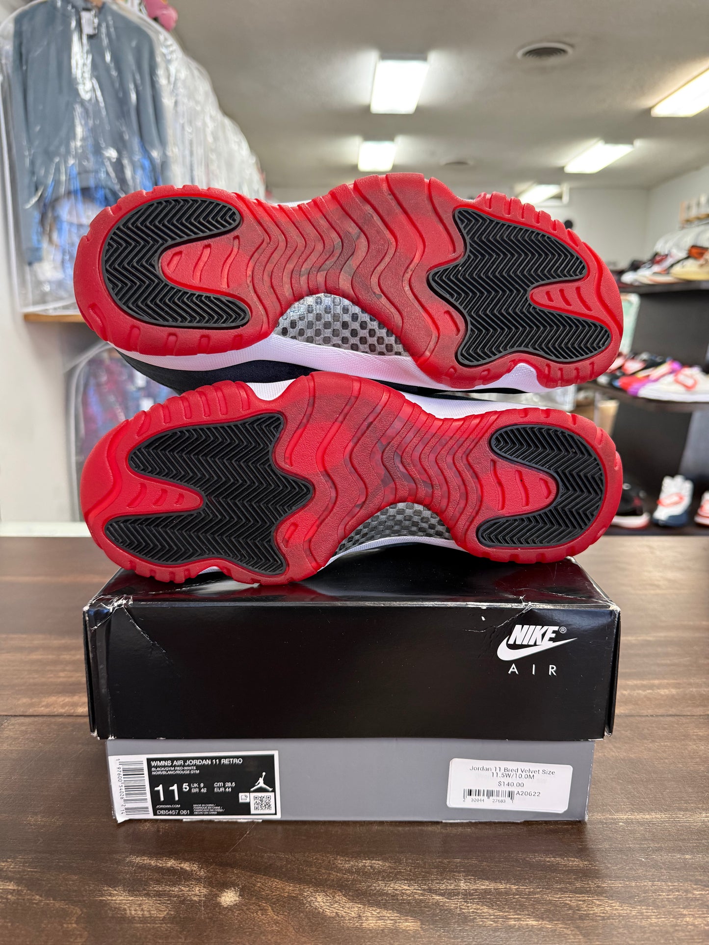 Jordan 11 Bred Velvet