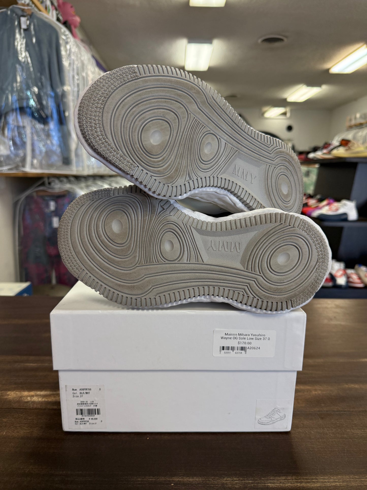 Maison Mihara Yasuhiro Wayne OG Sole Low