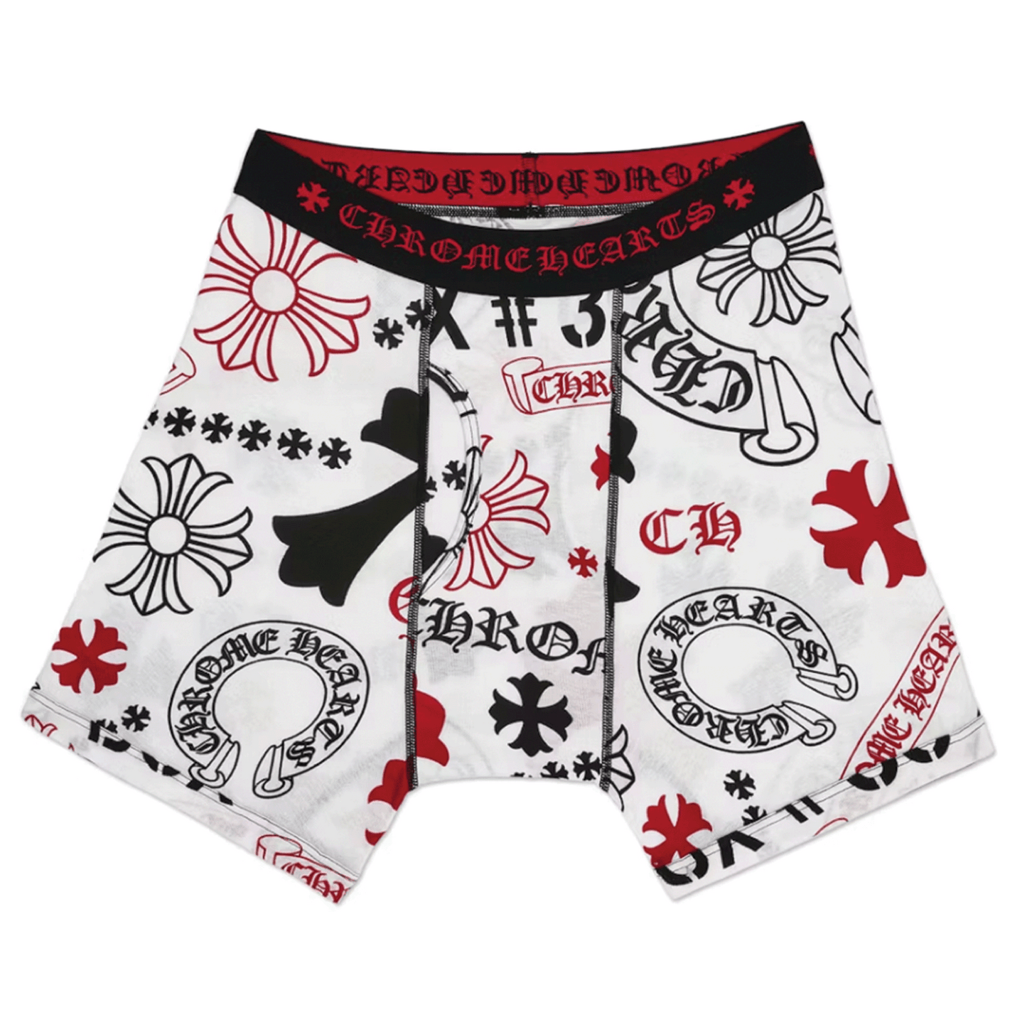 Chrome Hearts Classic Rib Boxer Brief White