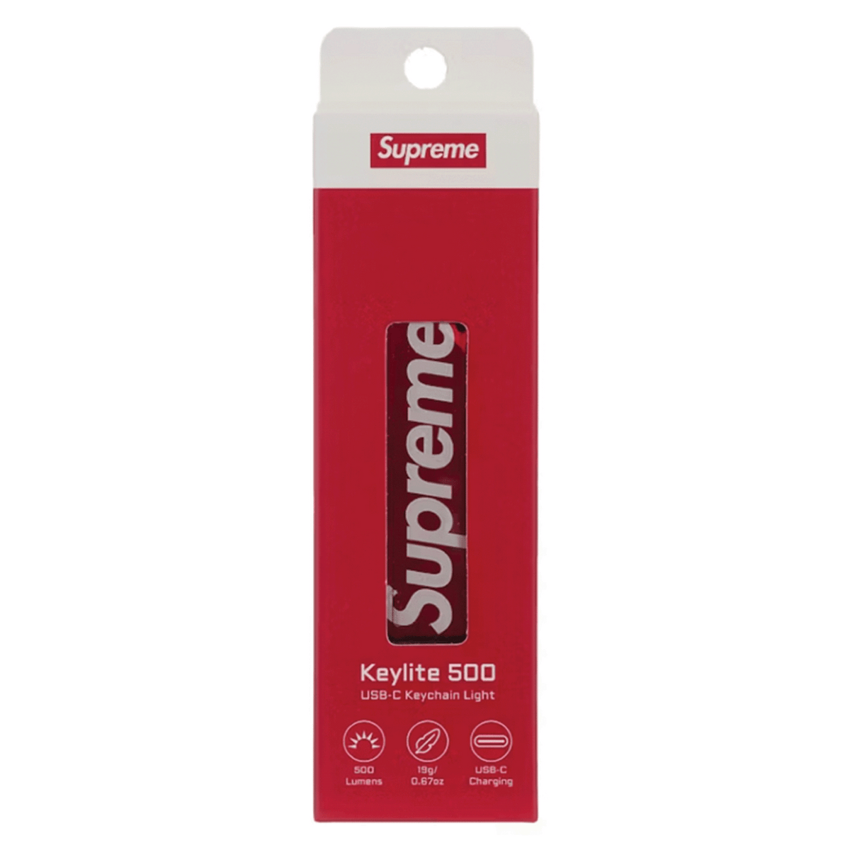 Supreme ACEBEAM Flashlight Keychain Red