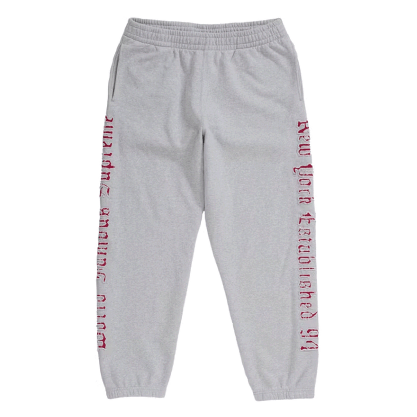 Supreme Cutout Sweatpant Heather Grey