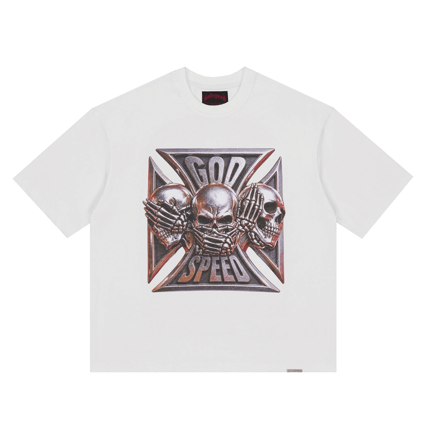 GodSpeed Omerta T-Shirt White