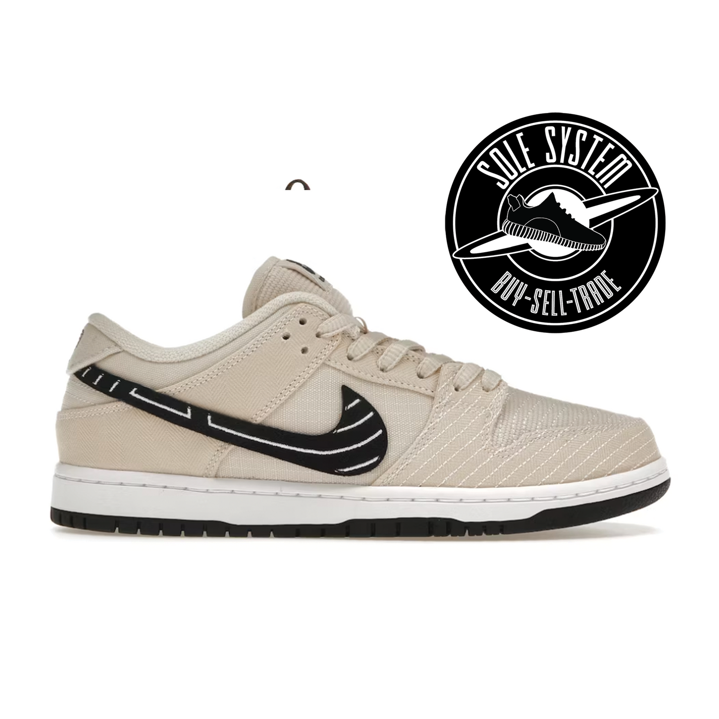 Nike SB Dunk Low Albino & Preto