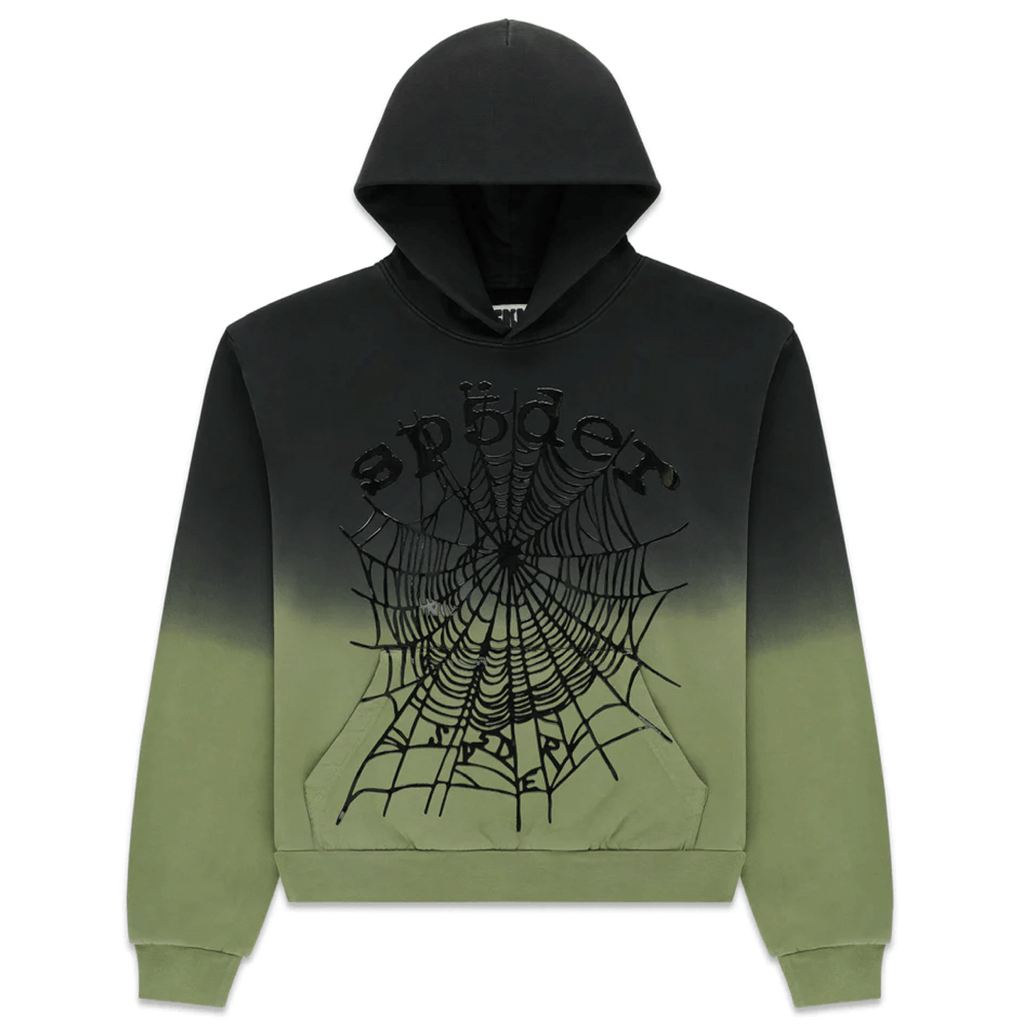 SP5DER OG WEB OMBRE HOODIE