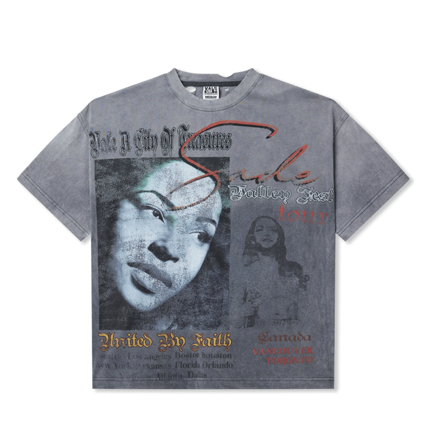 Valley Tour Sade Black Tee