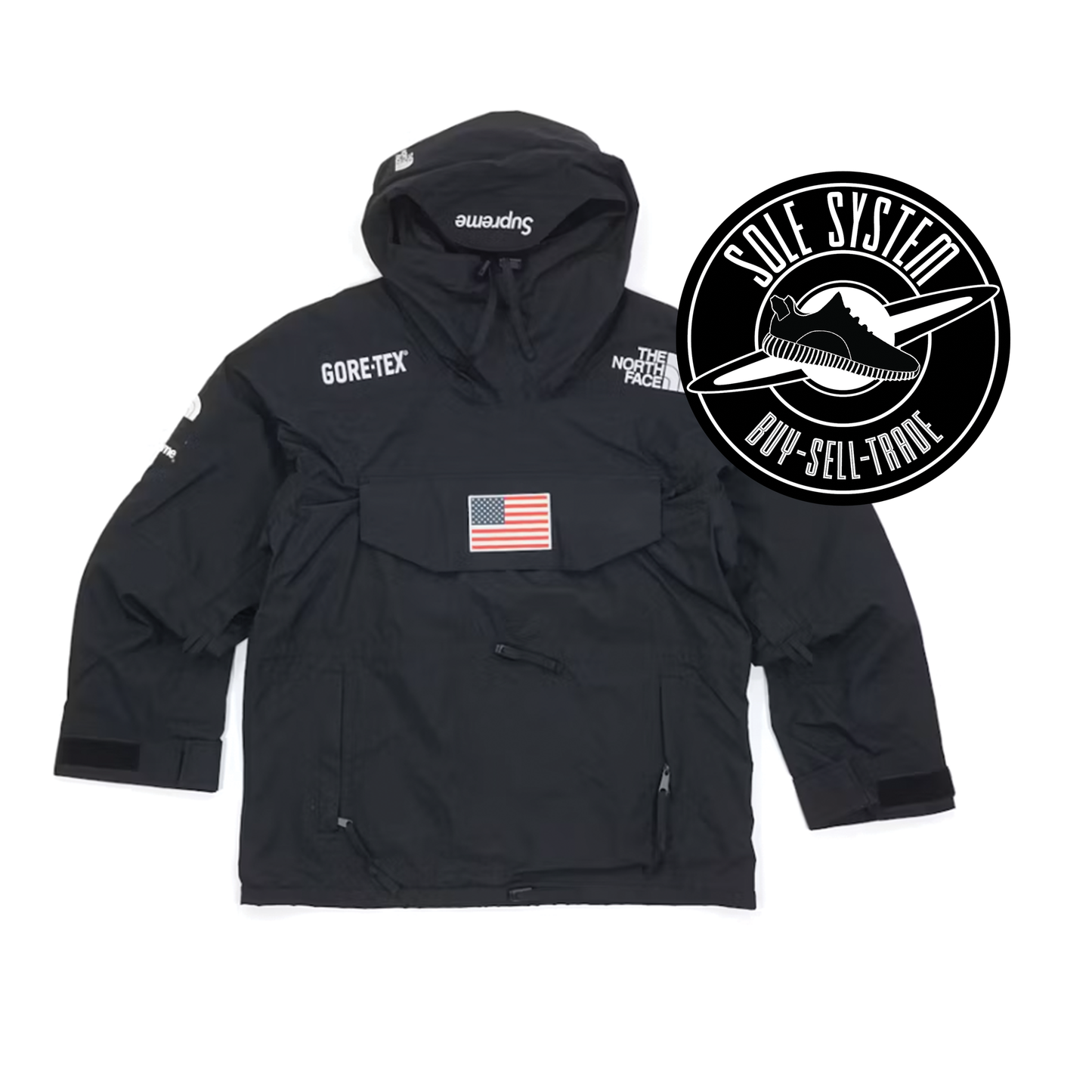 Supreme The North Face Trans Antarctica Expedition Pullover Jacket Black
