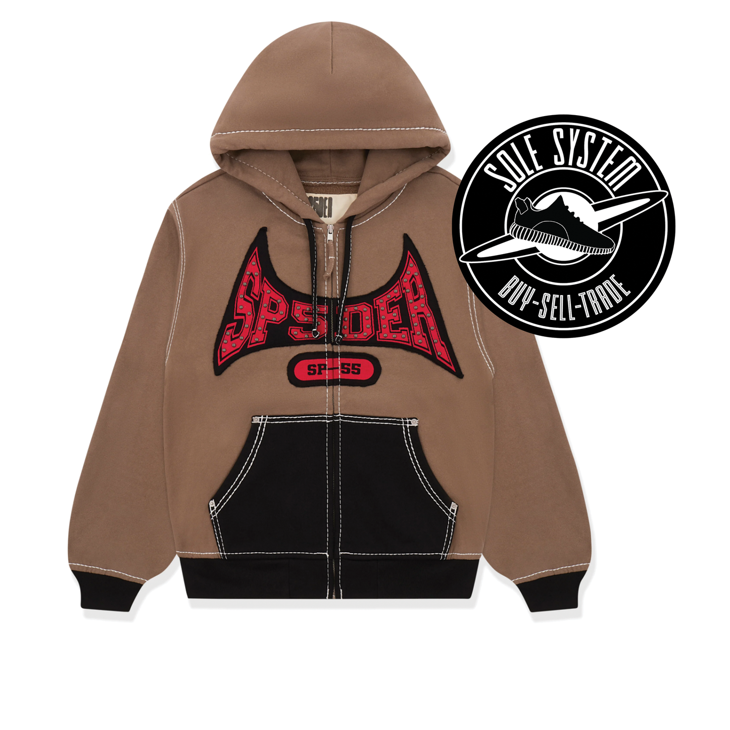 Sp5der T&F Zip Hoodie