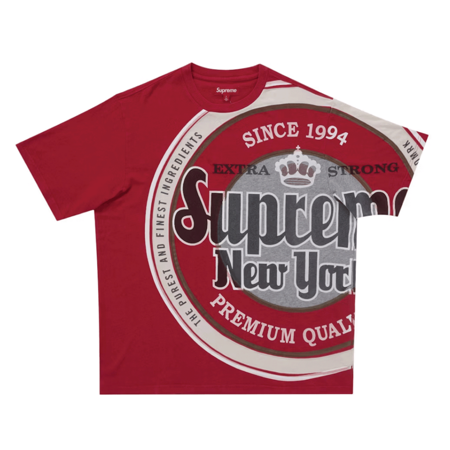 Supreme Lager S/S Top Red