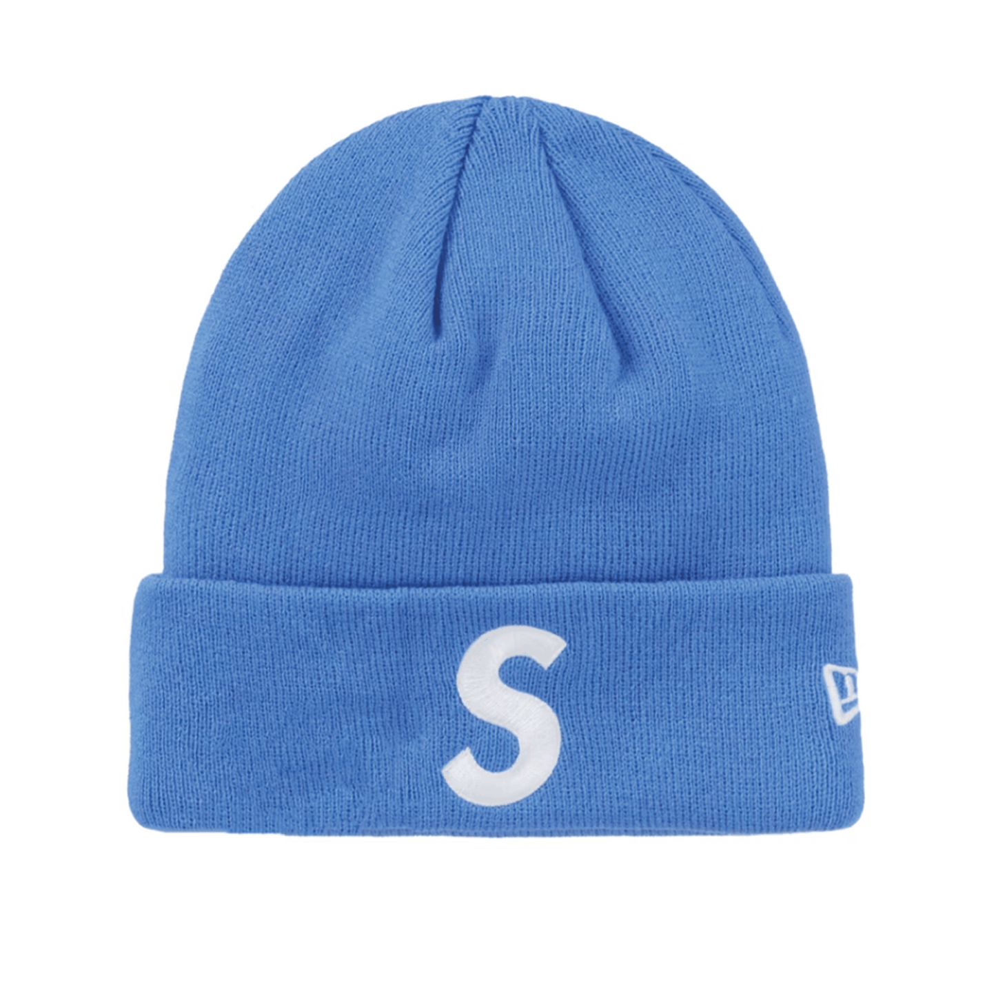 Supreme New Era S Logo Beanie (FW24) Blue
