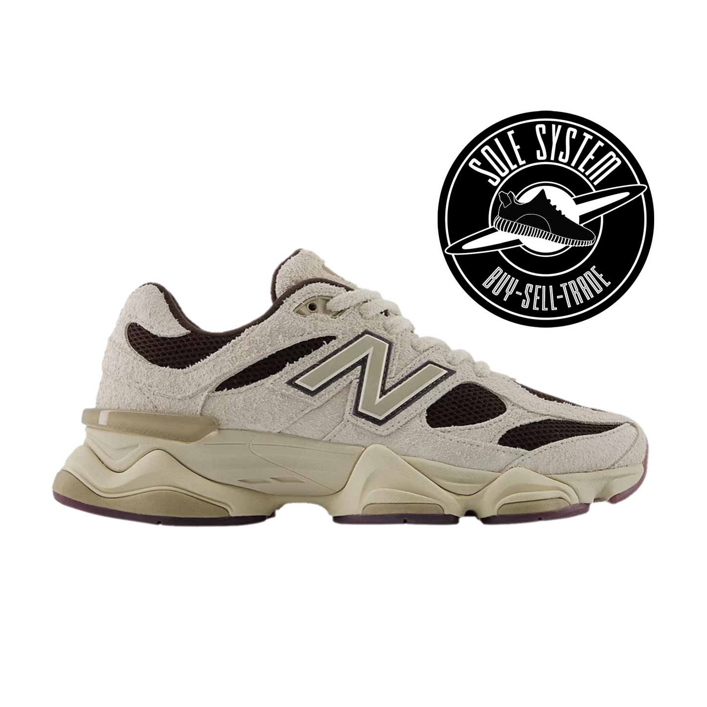 New Balance 9060 Linen Black Coffee