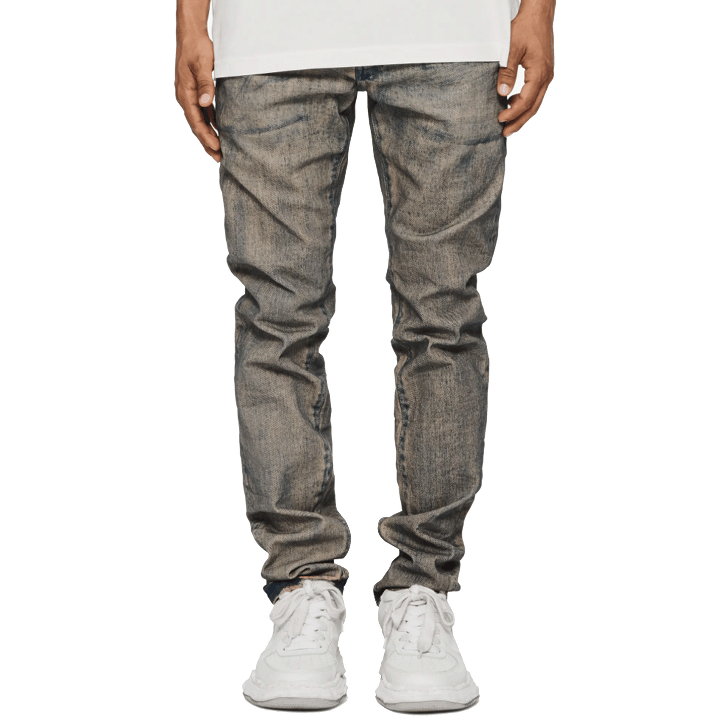 Purple Brand Skinny Antiqued Snow Wash