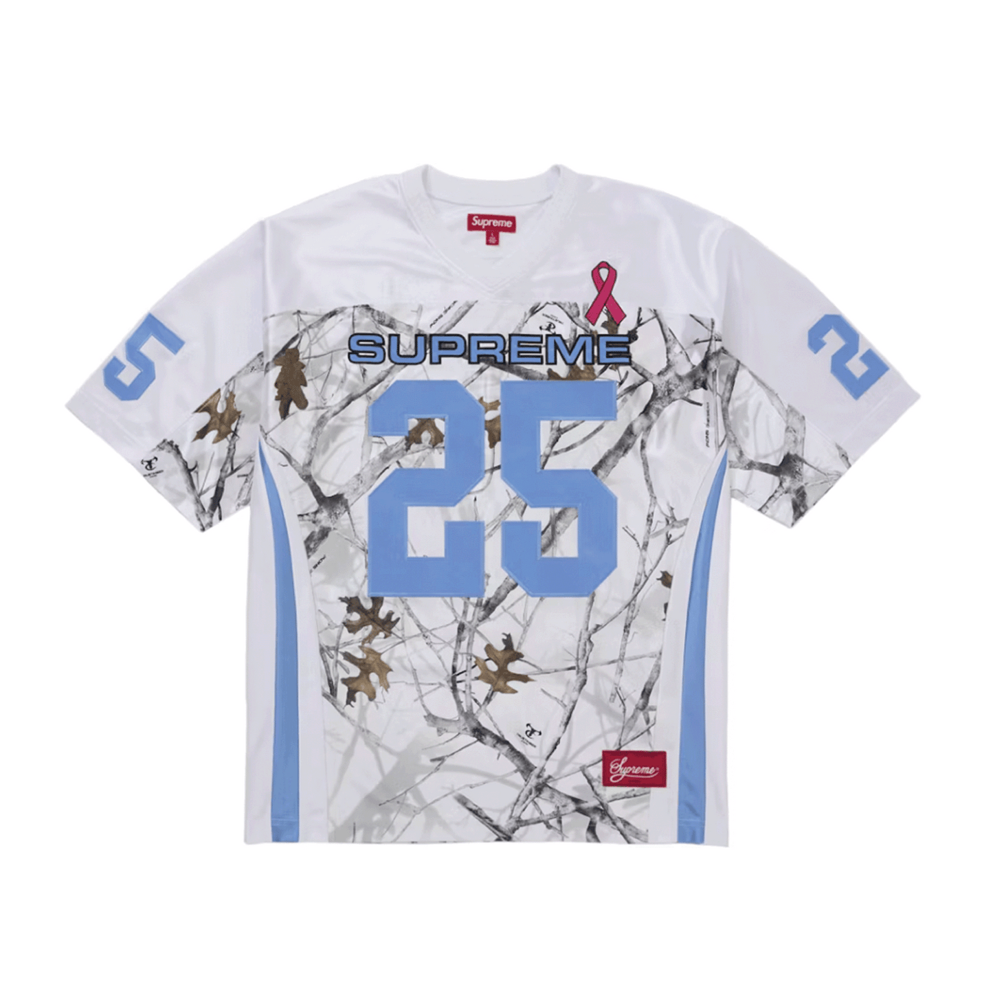 Supreme Breast Cancer Jersey White