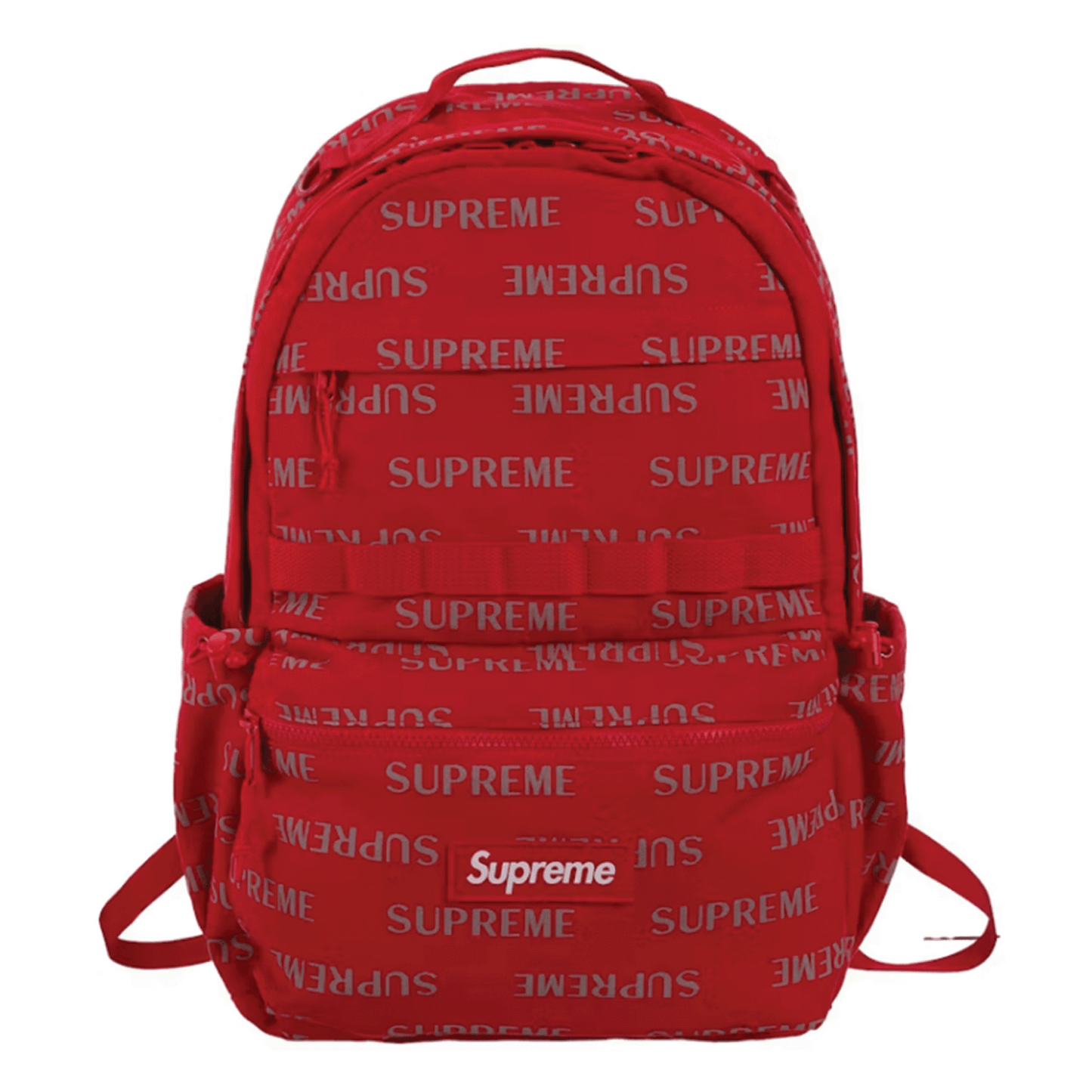 Supreme Logo Backpack (FW26) Red
