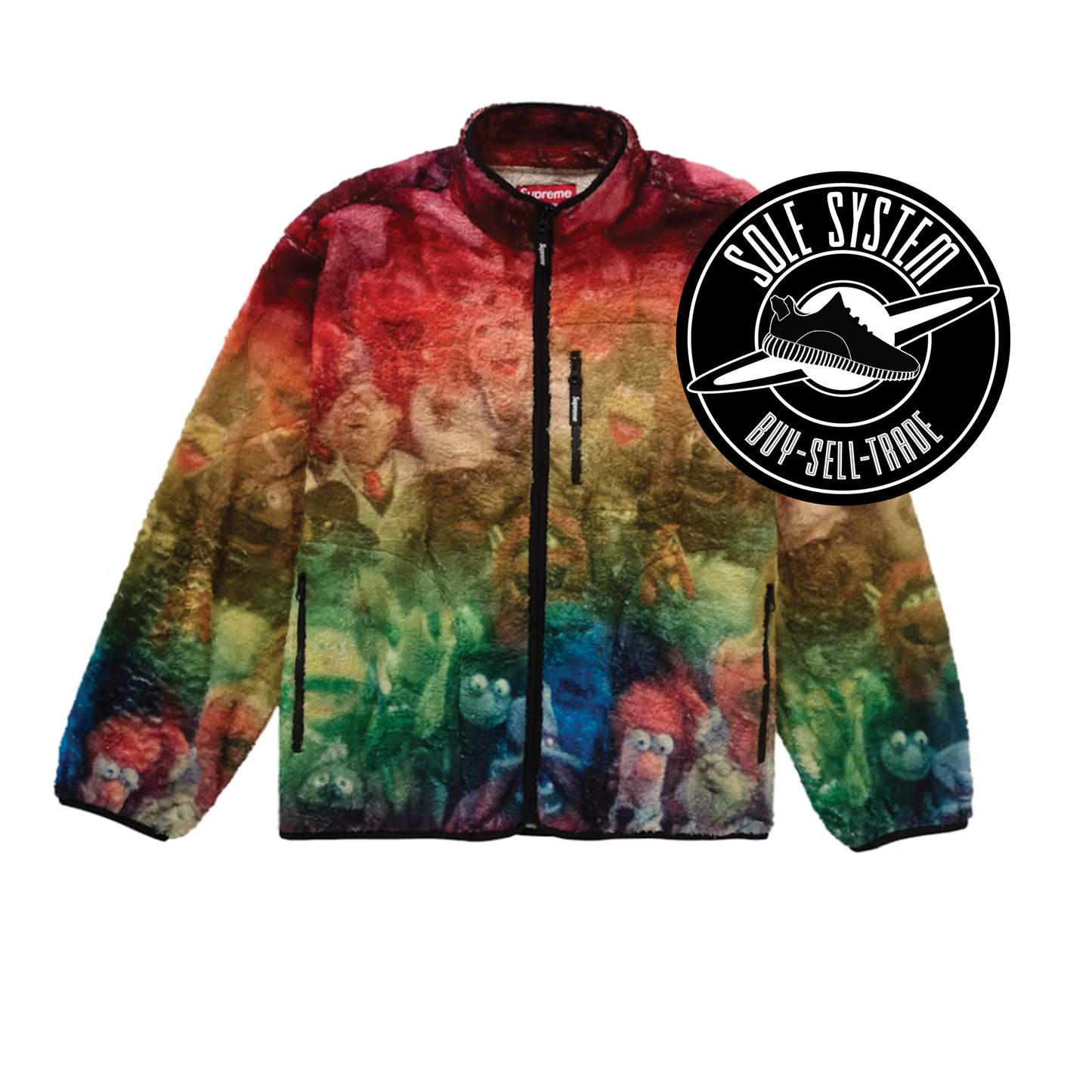Supreme Muppets Fleece Jacket