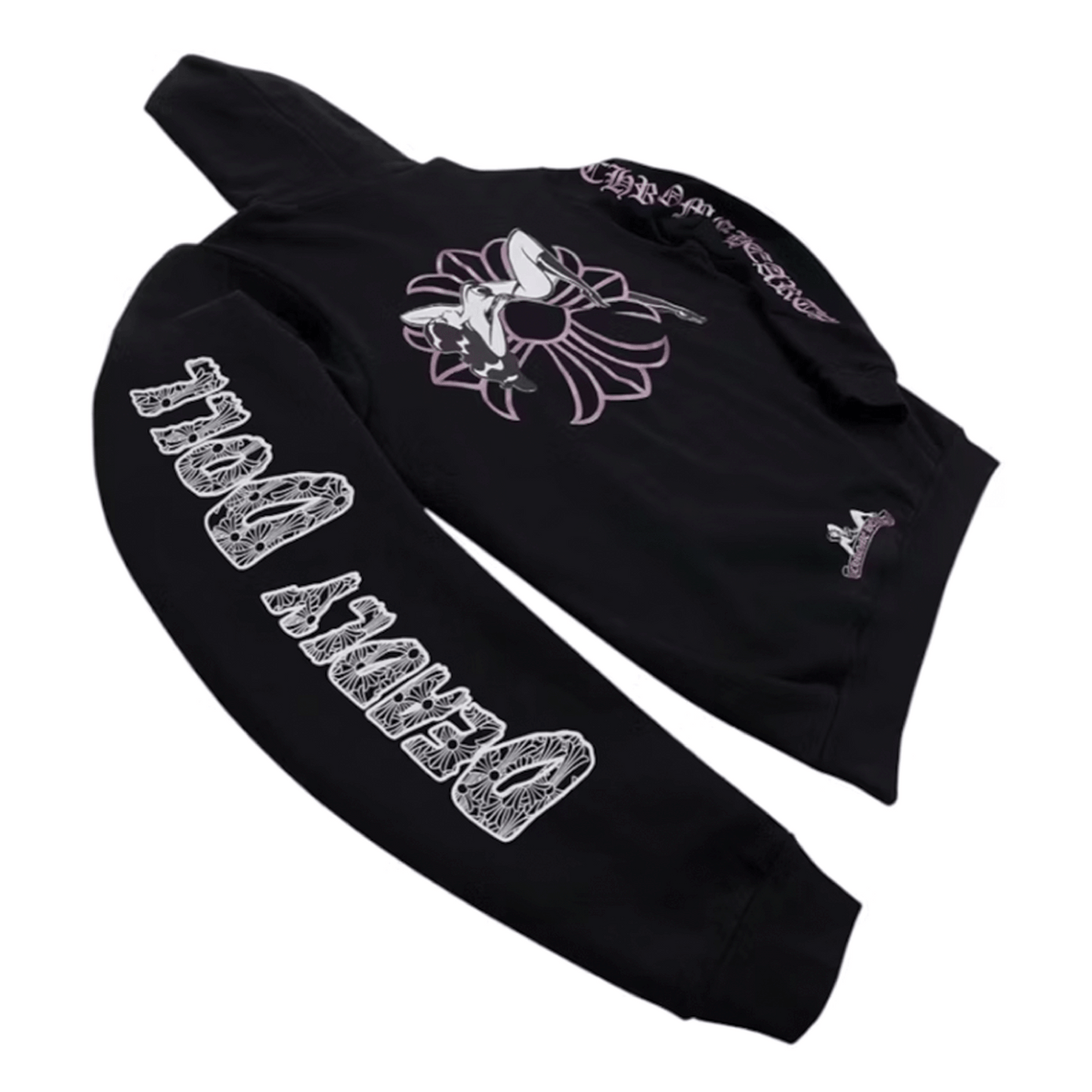Chrome Hearts Deadly Doll Hoodie Black
