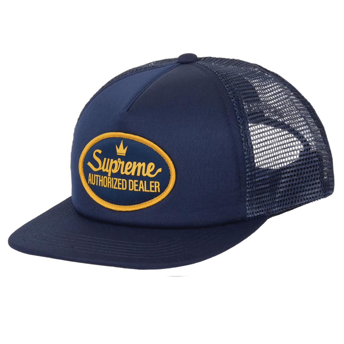 Supreme Authorized Mesh Back 5-Panel Cap (FW26) Navy