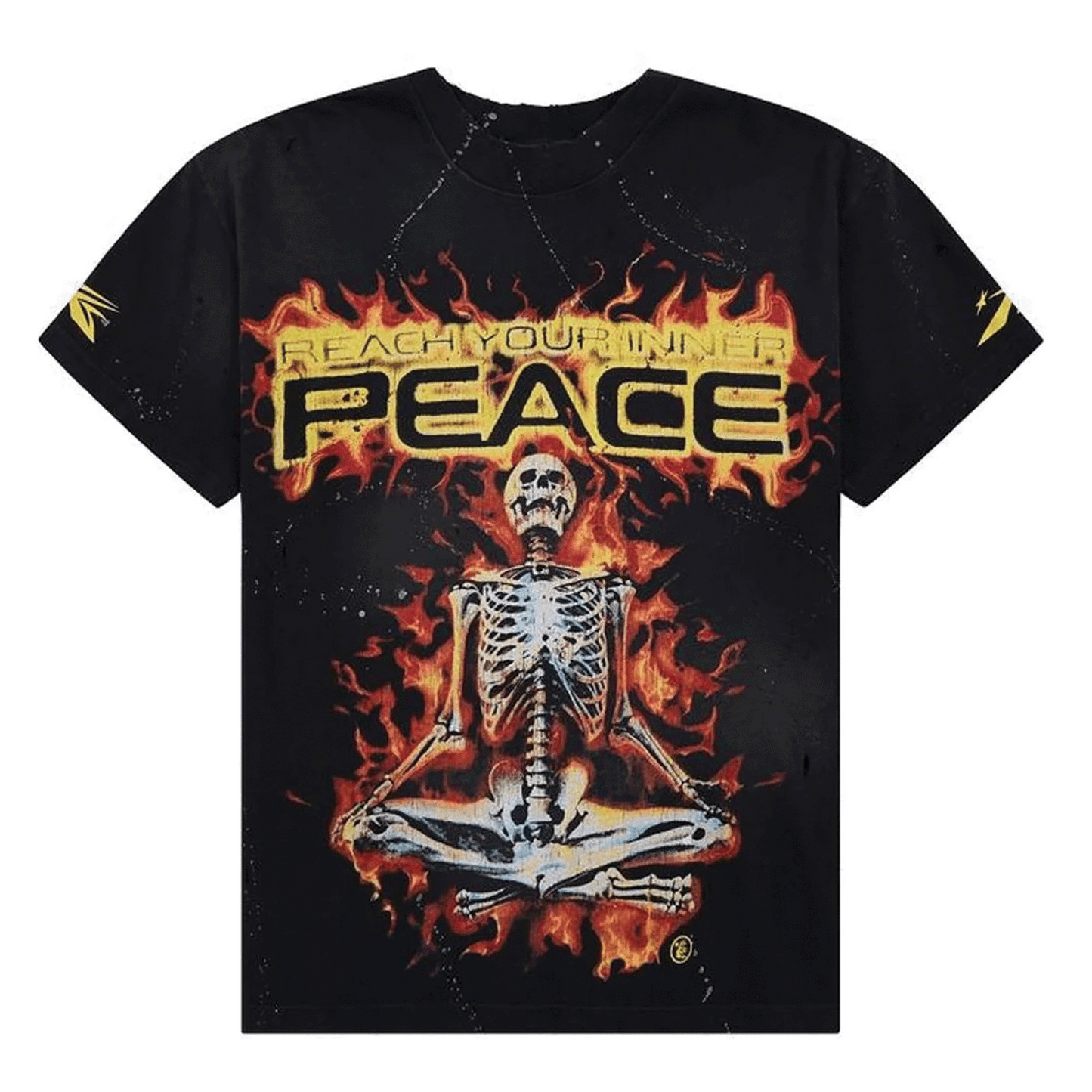 Hellstar Inner Peace Skeleton T-Shirt