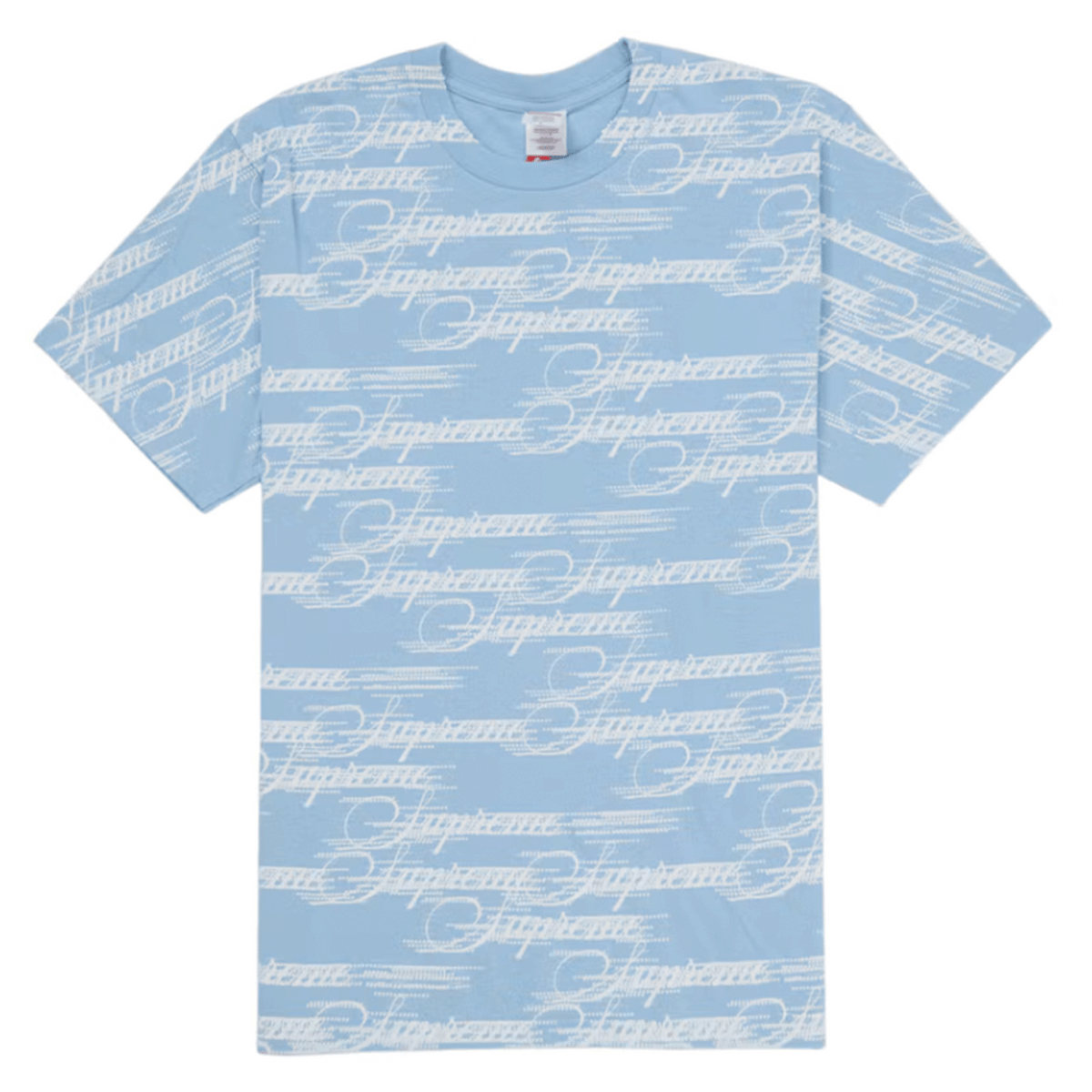 Supreme Script Tee (FW26) Powder Blue