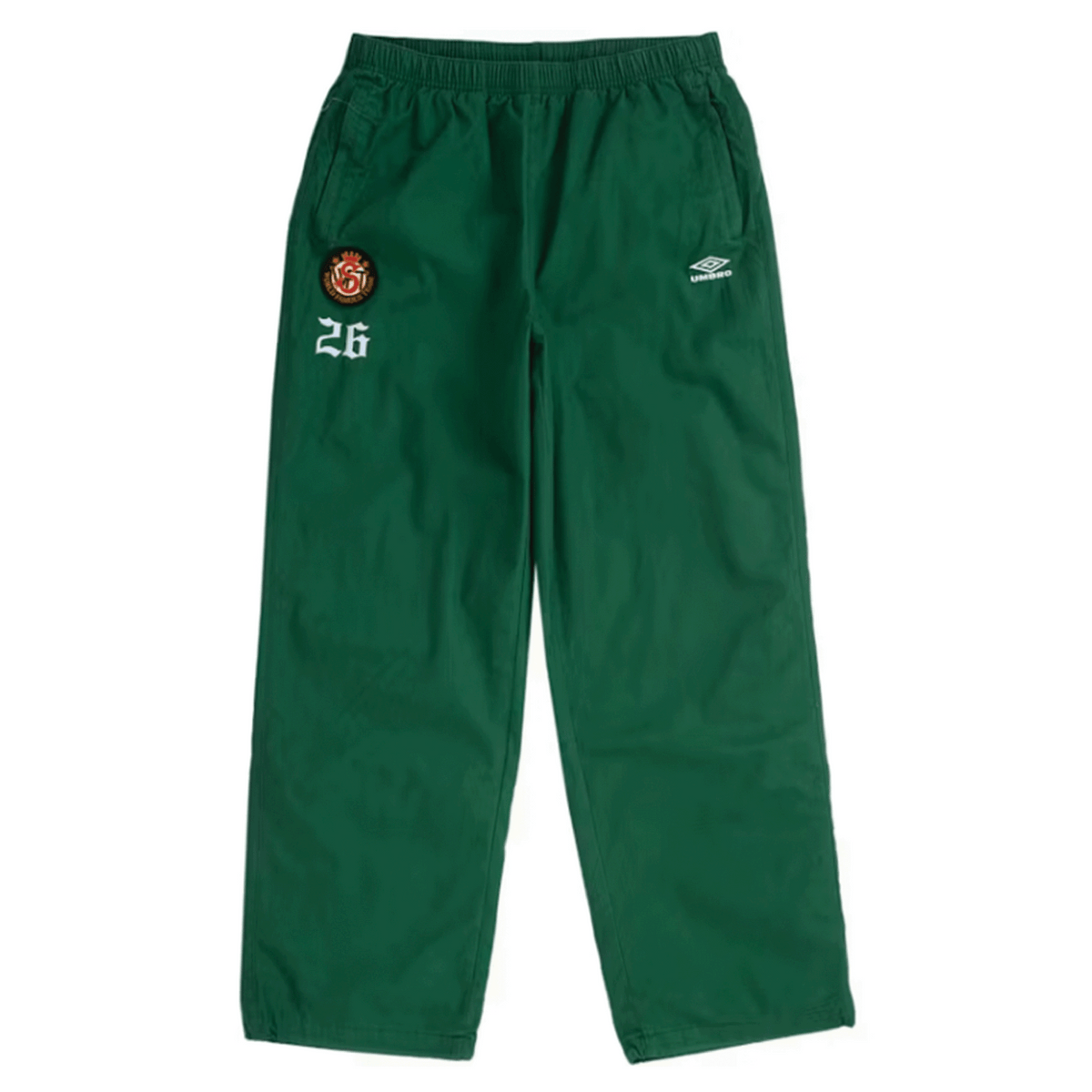 Supreme Umbro Cotton Ripstop Track Pant (FW26) Green