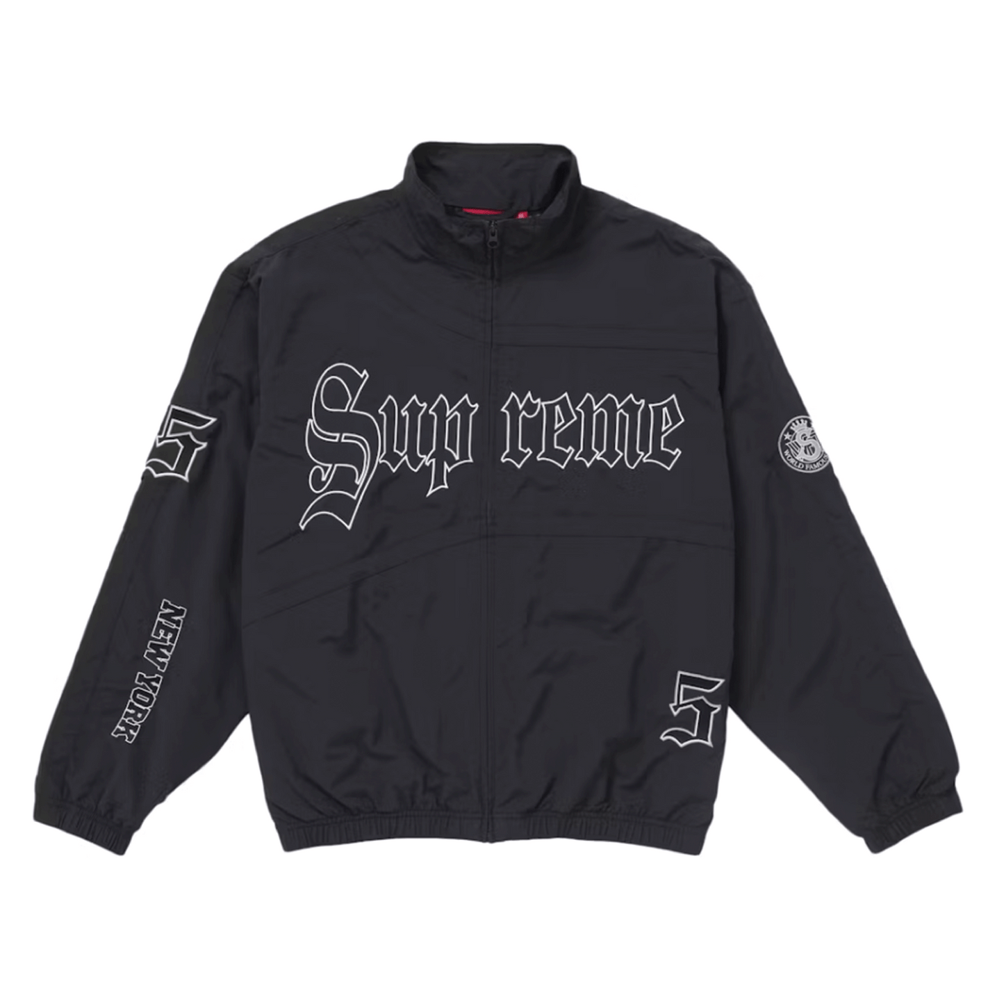 Supreme Old English Track Jacket Black