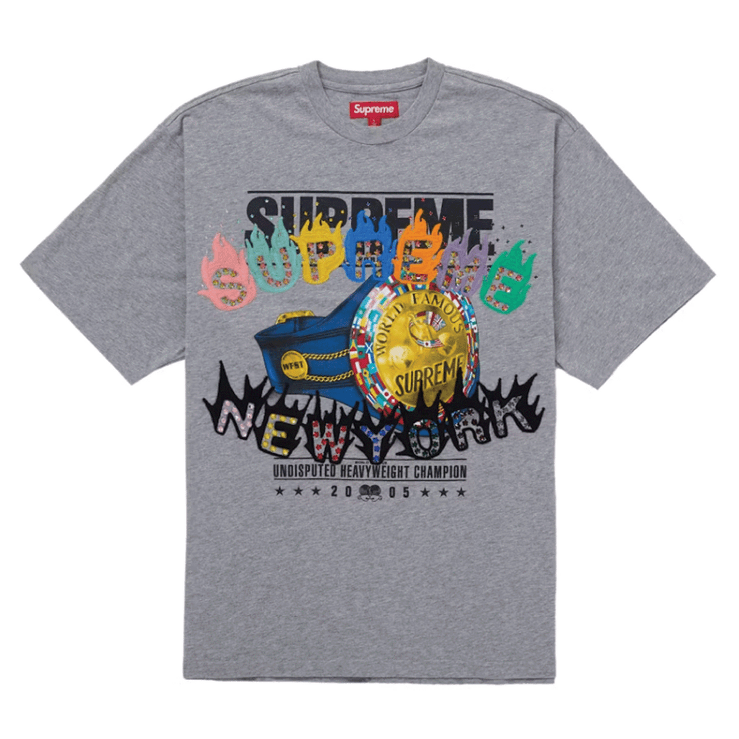 Supreme Undisputed S/S Top Heather Grey