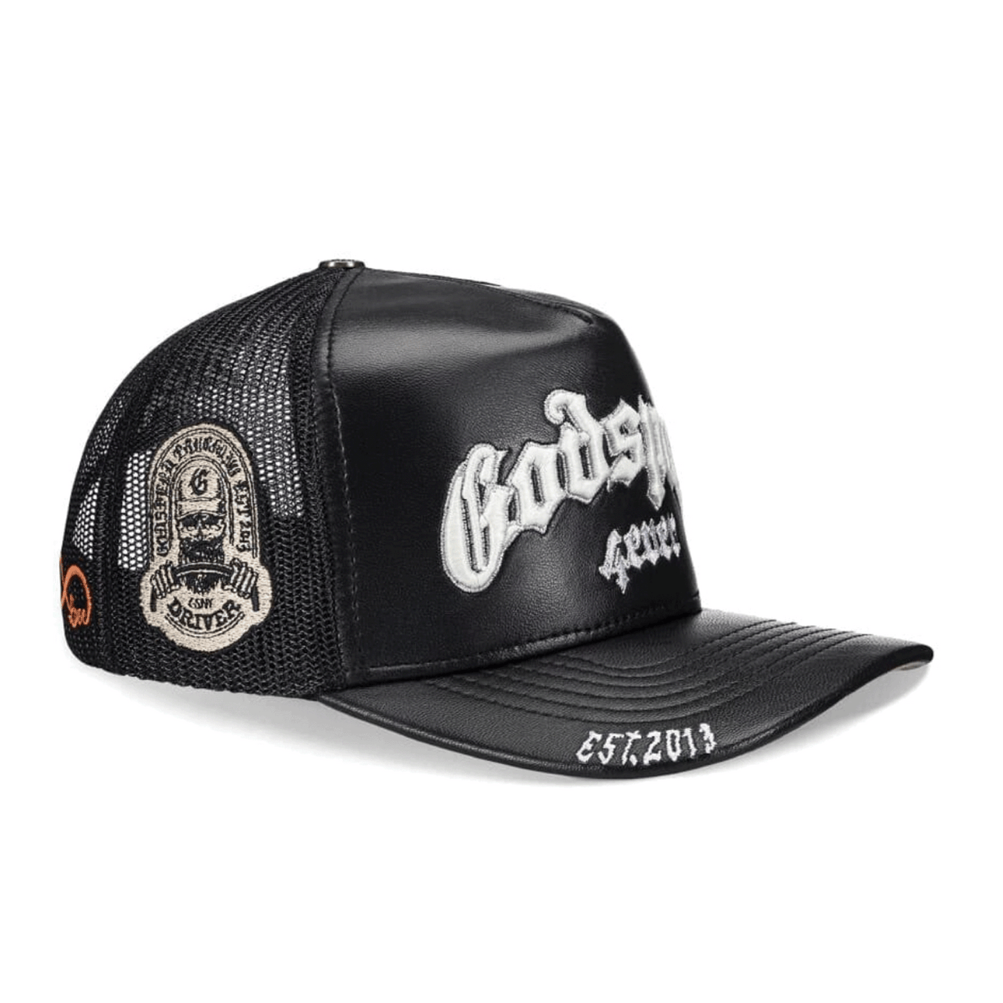 GodSpeed Forever Premium Leather Trucker Hat