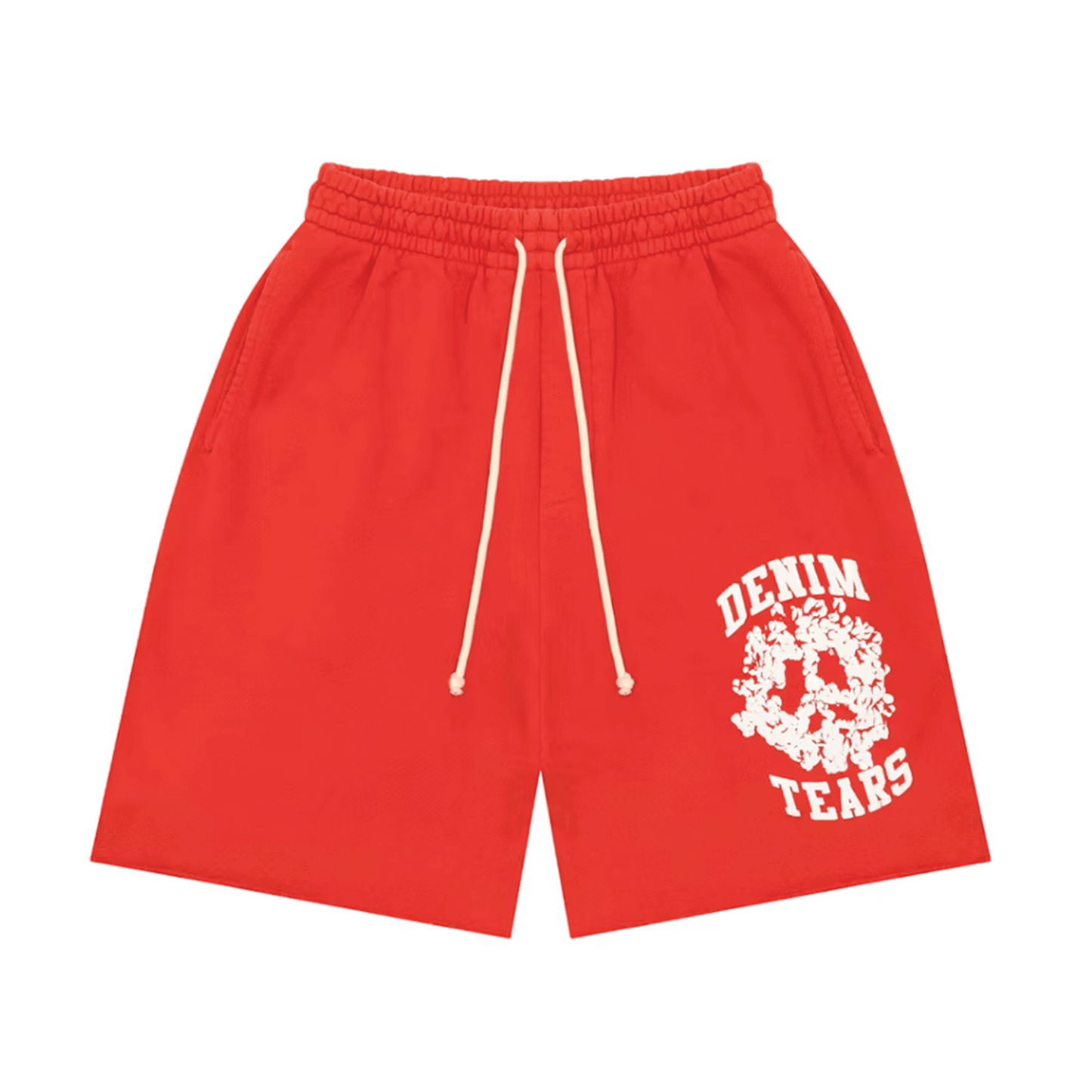 Denim Tears Denim University Shorts Red