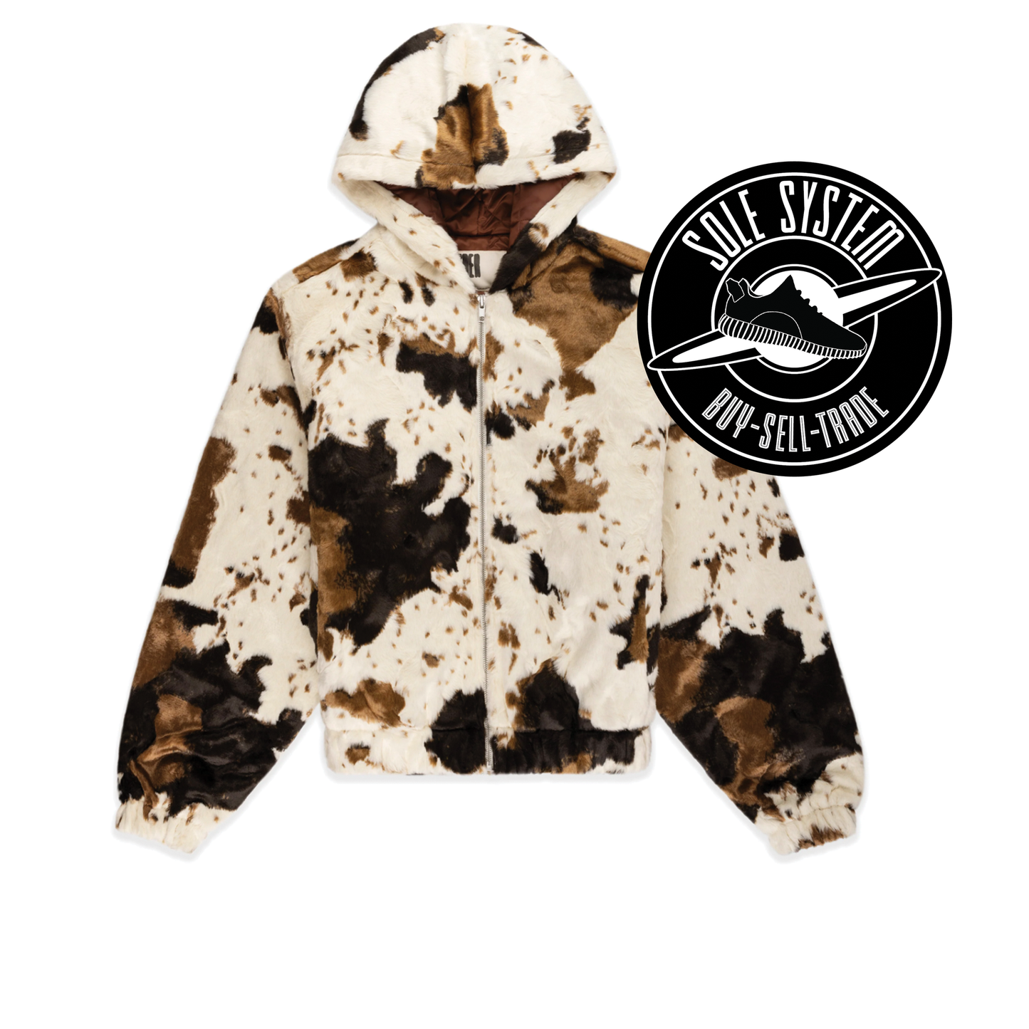 Sp5der Faux Fur Jacket