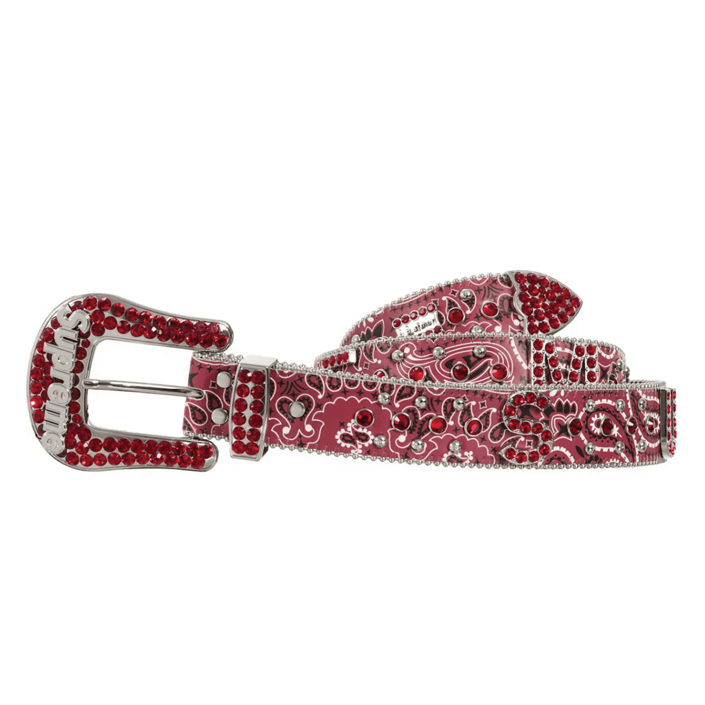 Supreme b.b. Simon Bandana Belt Red
