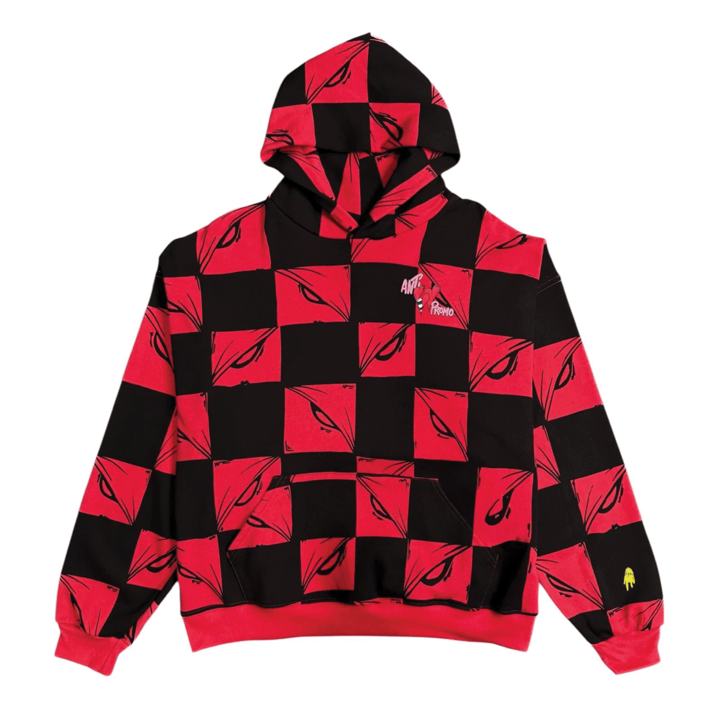 Matty Boy Anti Promo 99 Eyes Hoodie Red