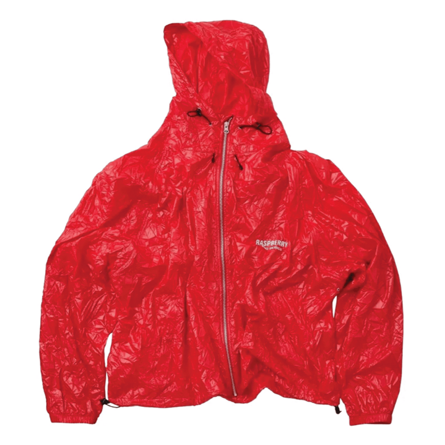 Raspberry Hills Red Crinkle Jacket