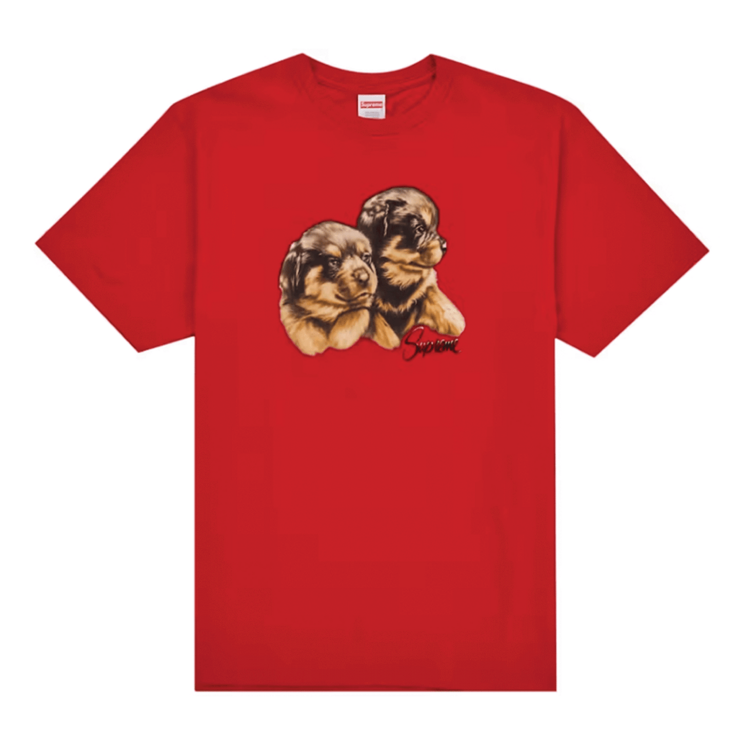 Supreme Puppies Tee Red