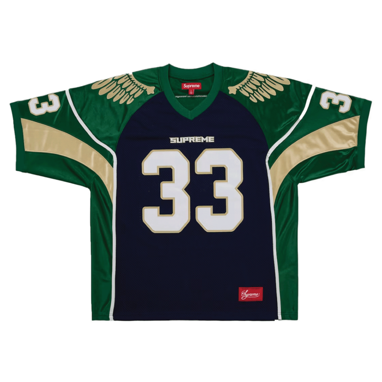 Supreme Wings Football Jersey Navy