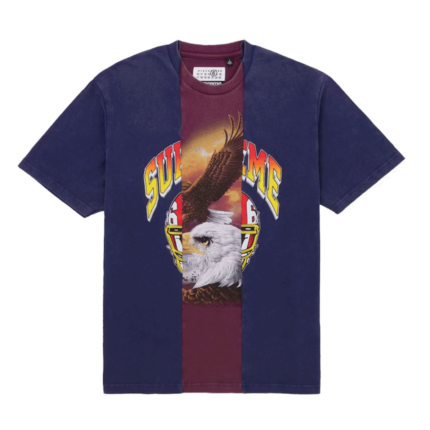 Supreme MM6 Maison Margiela Split S/S Top Navy