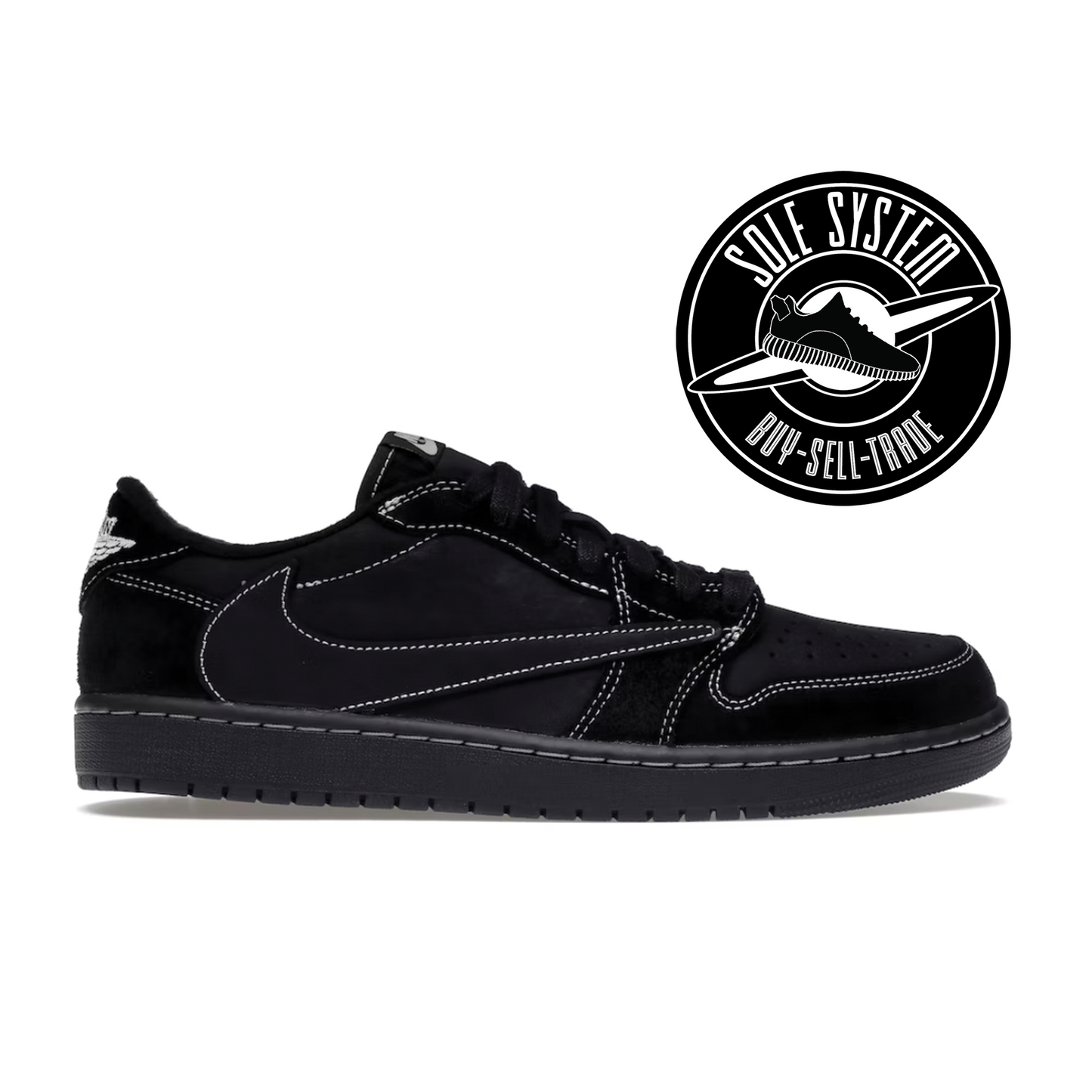 Jordan 1 Retro Low Travis Scott Black Phantom