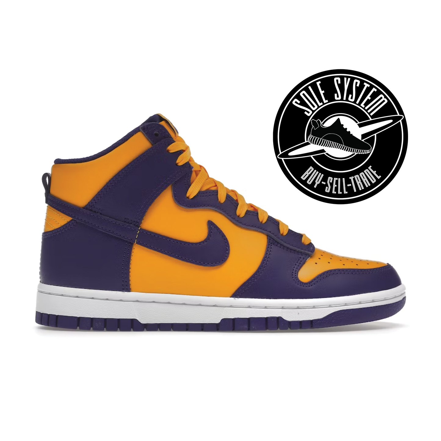 Nike Dunk High Lakers