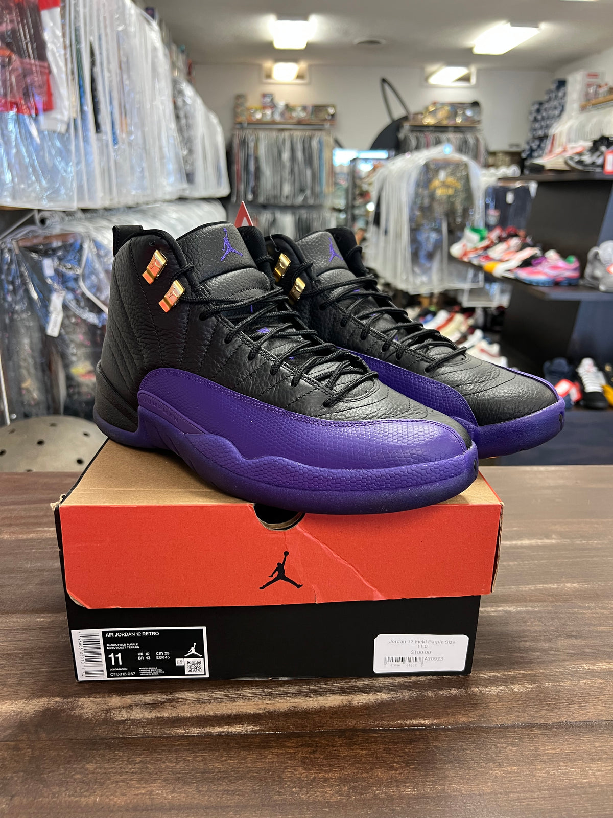 Jordan 12 Field Purple
