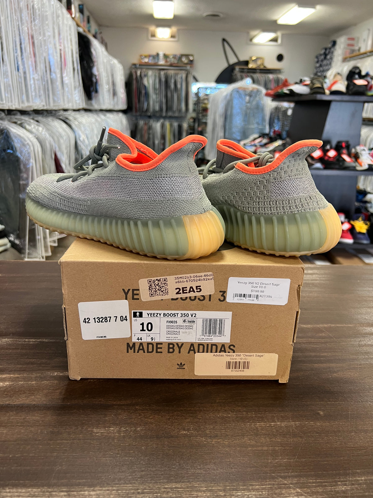 Yeezy 350 V2 Desert Sage