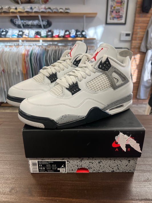 Jordan 4 White Cement 2025