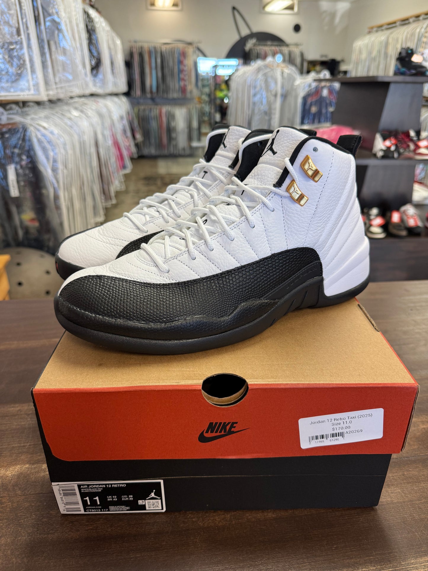 Jordan 12 Retro Taxi (2025)