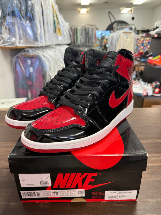 Jordan 1 High Patent Bred